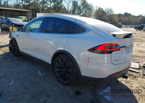 2017 Tesla Model X 100D/75D/90D из США, поврежденный, VIN 5YJXCBE20HF034822